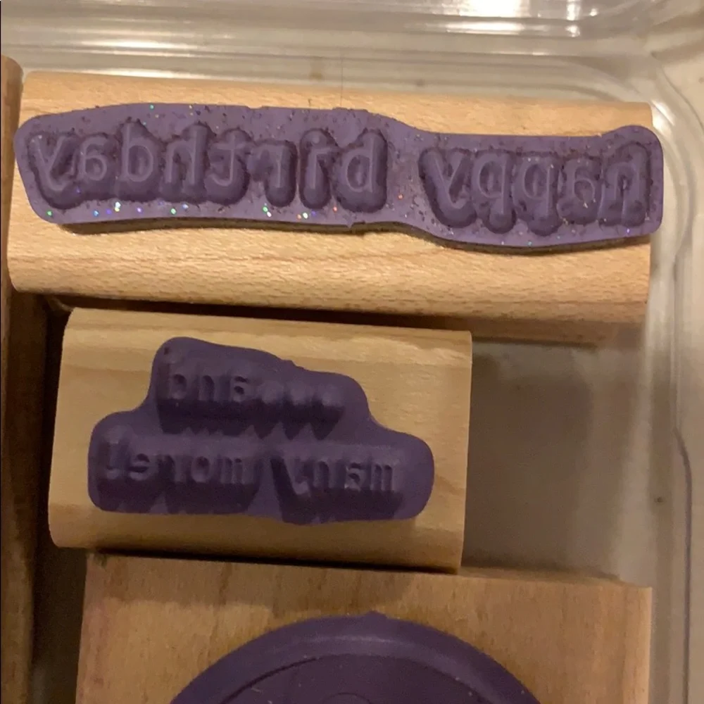 🎭 3/$25 - Stampin Up! Birthday Whimsy set of 6